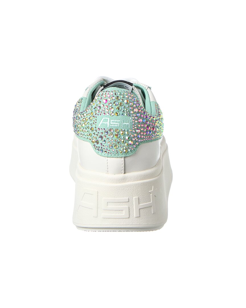 moby strass leather sneaker