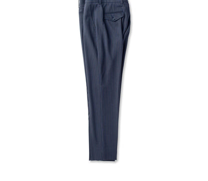 men's easy fit pinstripe track pants in navy