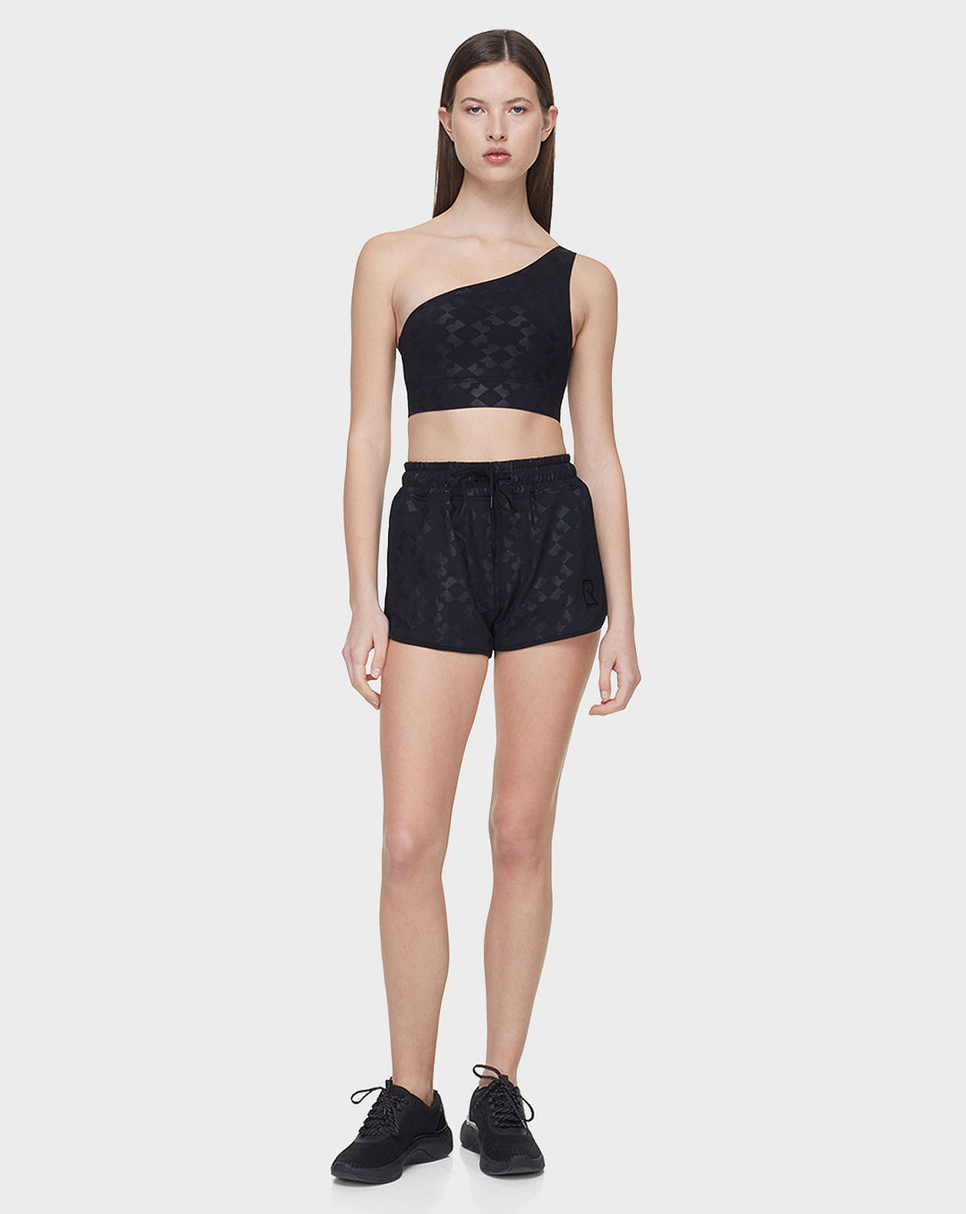 sanaka women's one shoulder sports bra