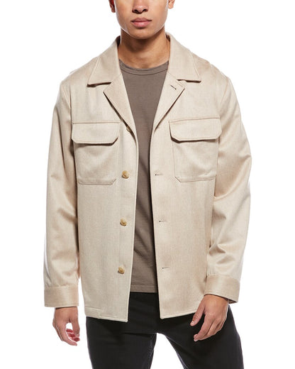 cashmere overshirt
