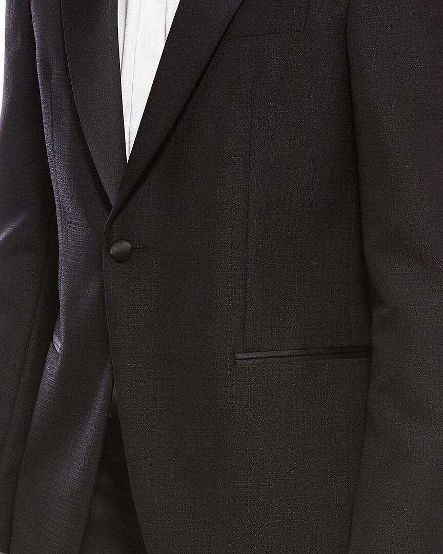 hutson wool-blend tuxedo jacket