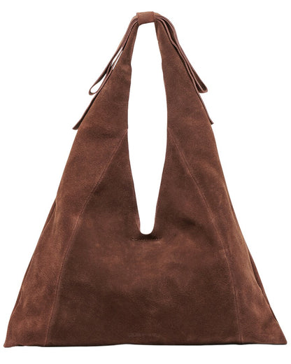 marie suede hobo bag