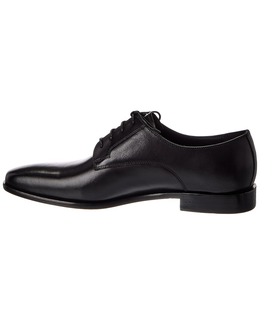 plain toe leather oxford