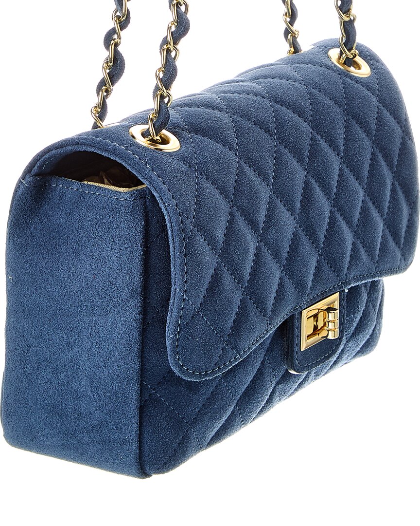 maeve quilted suede crossbody