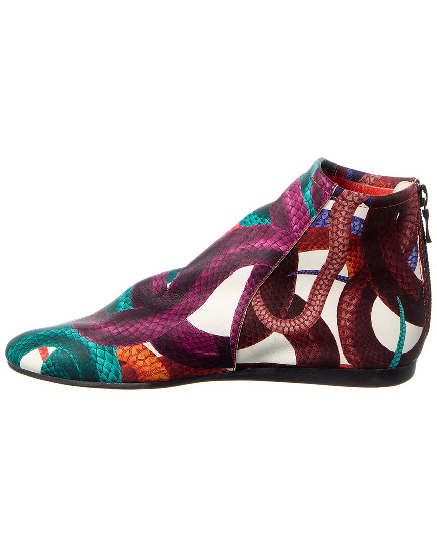 liloza leather bootie