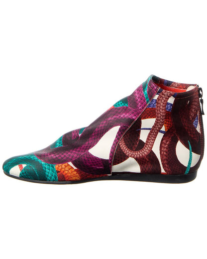 liloza leather bootie