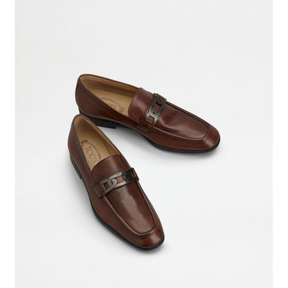 loafers in leather