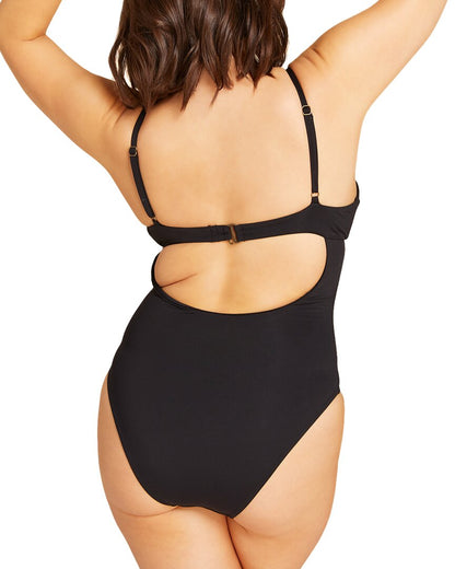 the bermuda flat one-piece tankini