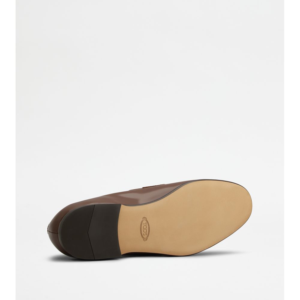 kate loafers in leather