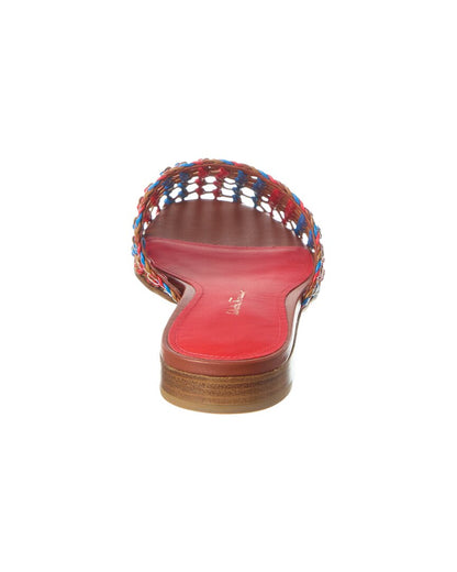ferragamo ellas leather flat