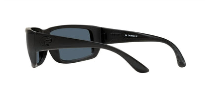 men's fantail sunglasses in blackout/grey polarized-580p, 59 mm