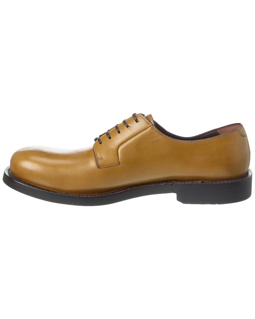 ferragamo marius leather oxford