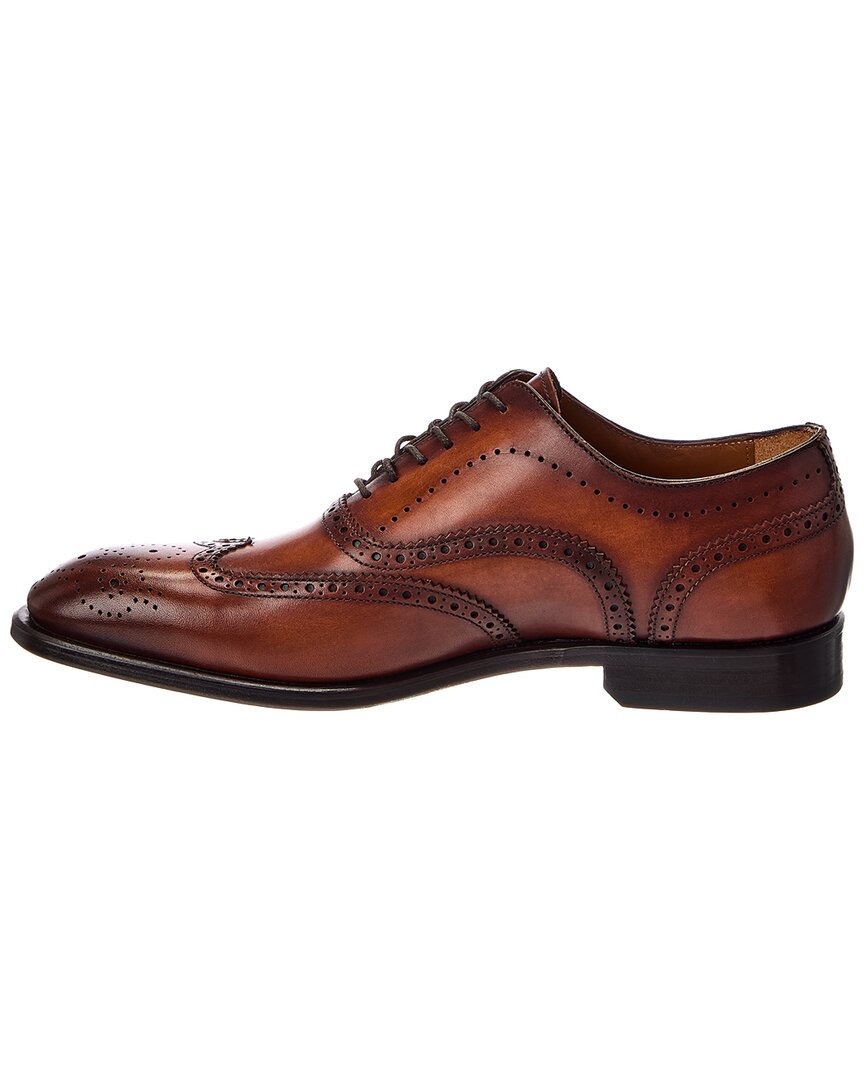 wingtip leather oxford