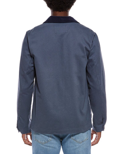 brushed workwear jacket