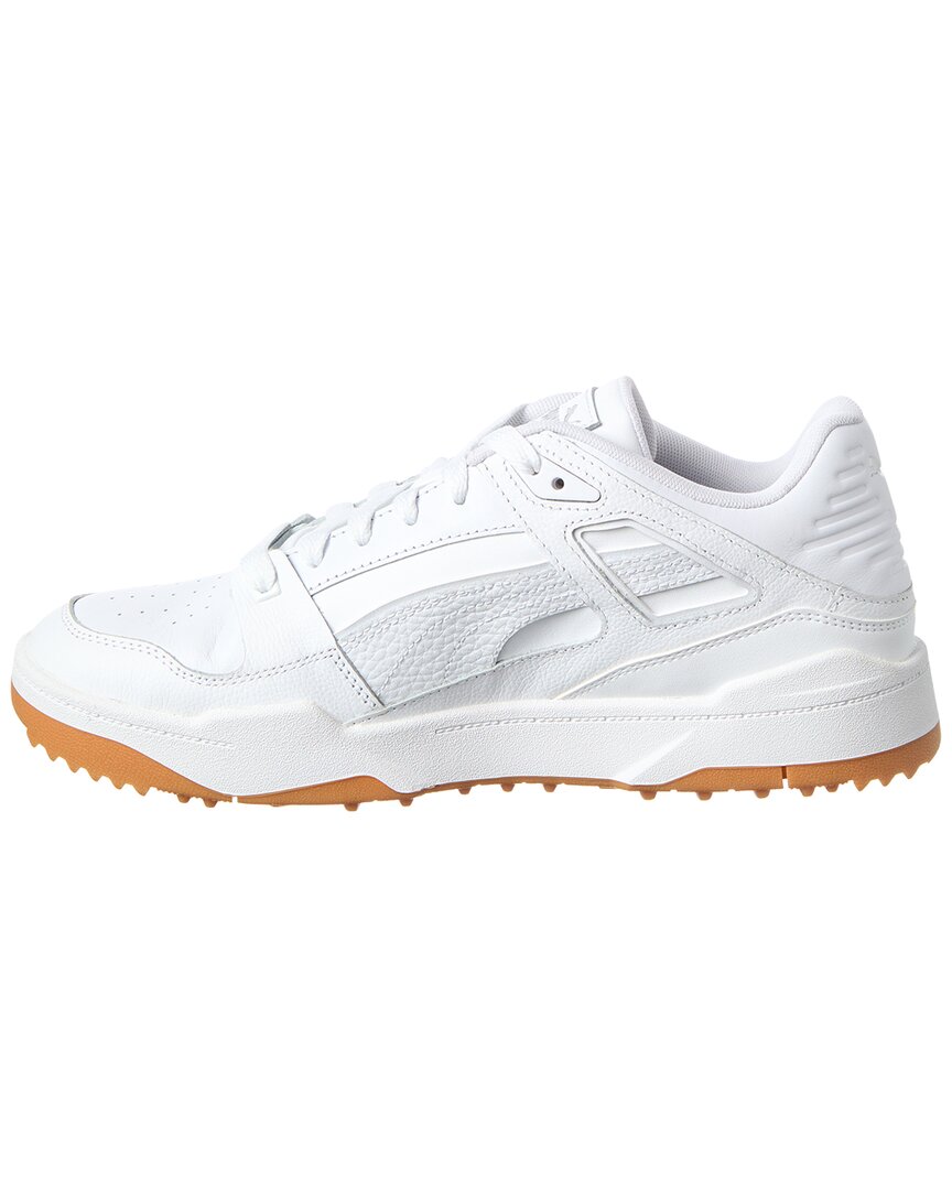 slipstream canvas & leather sneaker