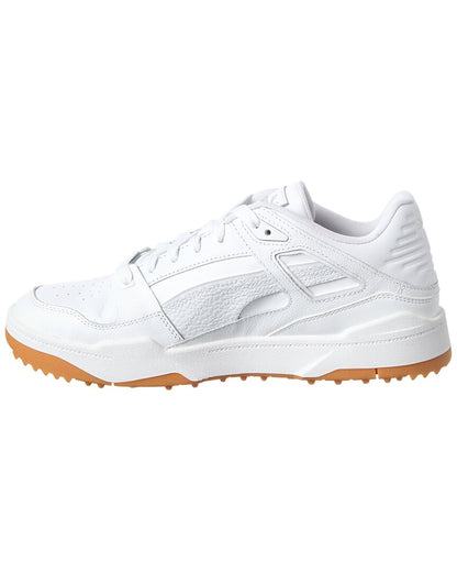slipstream canvas & leather sneaker