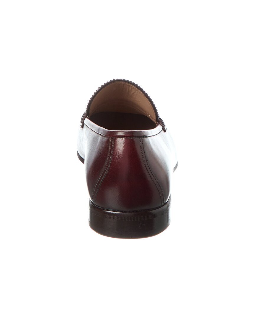 ferragamo leather loafer