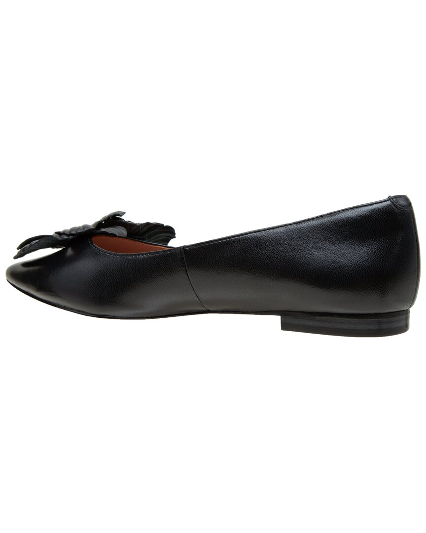 nerine leather flat