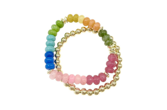 One Size - bright rainbow