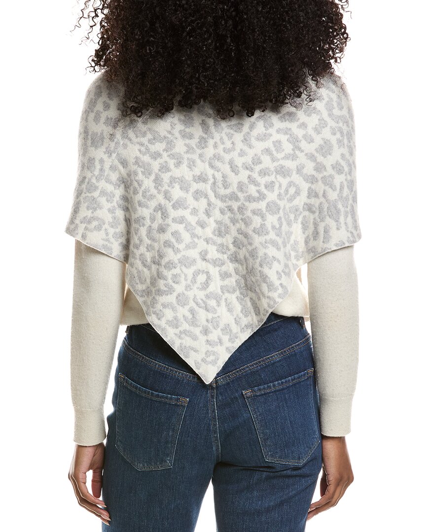 cashmere mini poncho