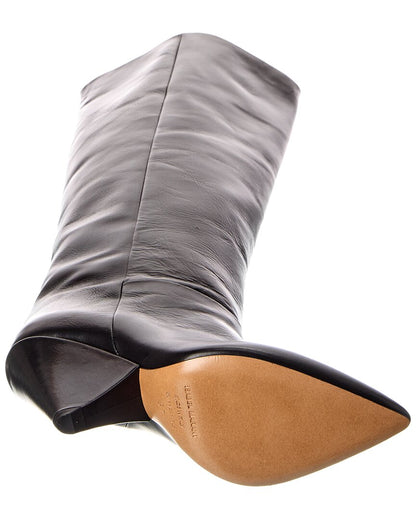 lokyo leather knee-high boot