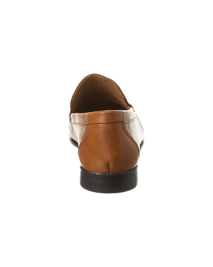 antique leather loafer