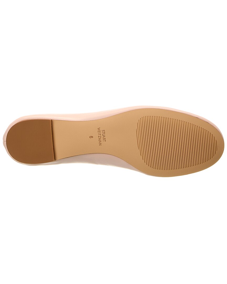 nadine leather flat