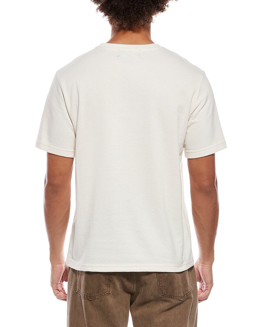 textured knit crewneck t-shirt