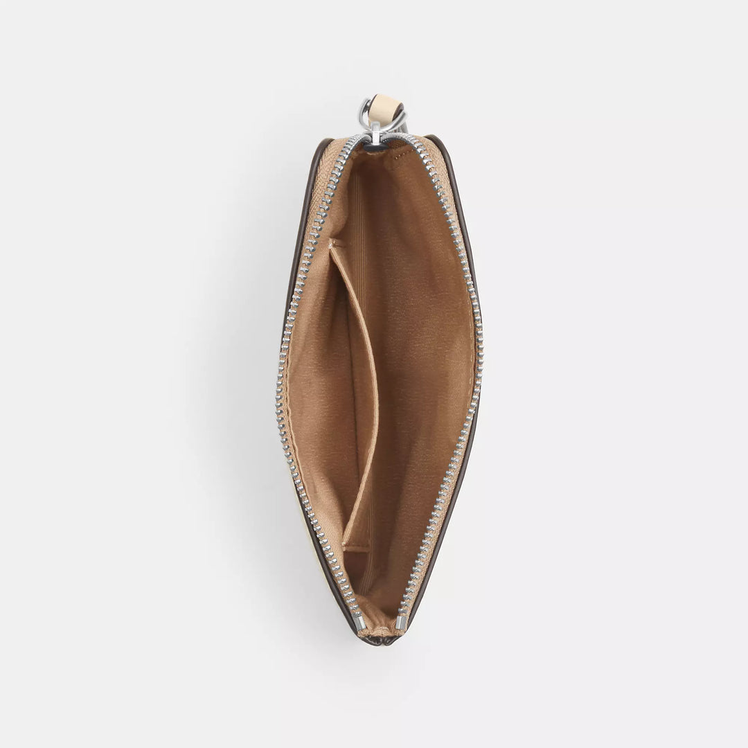 corner zip wristlet
