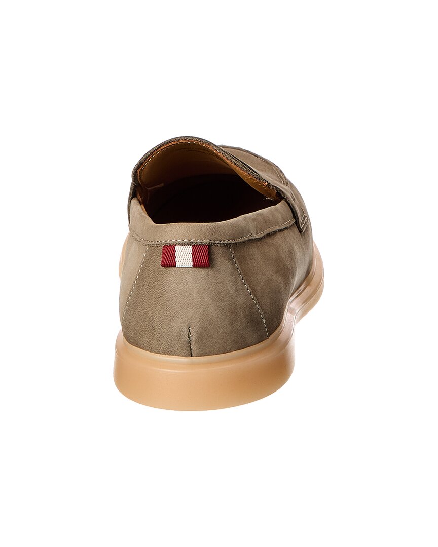 webby leather loafer