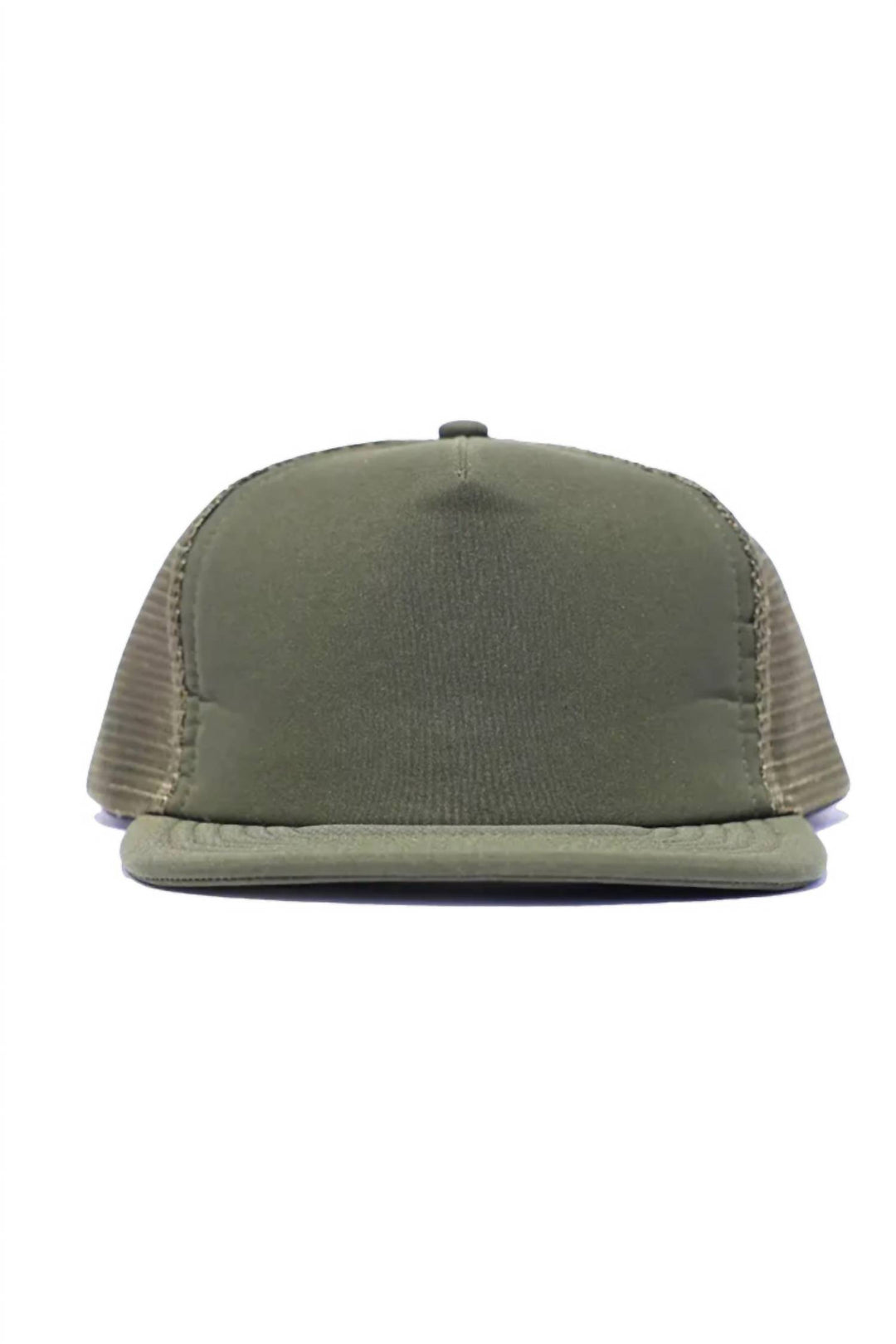 men's tonal trucker cap in olive