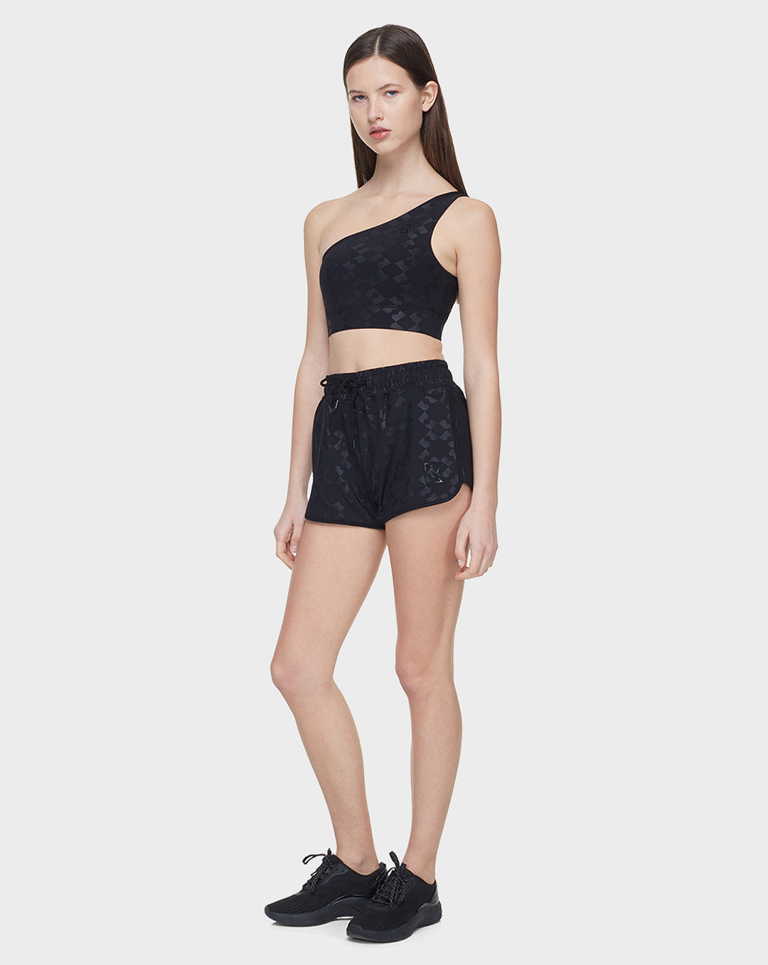 sanaka women's one shoulder sports bra