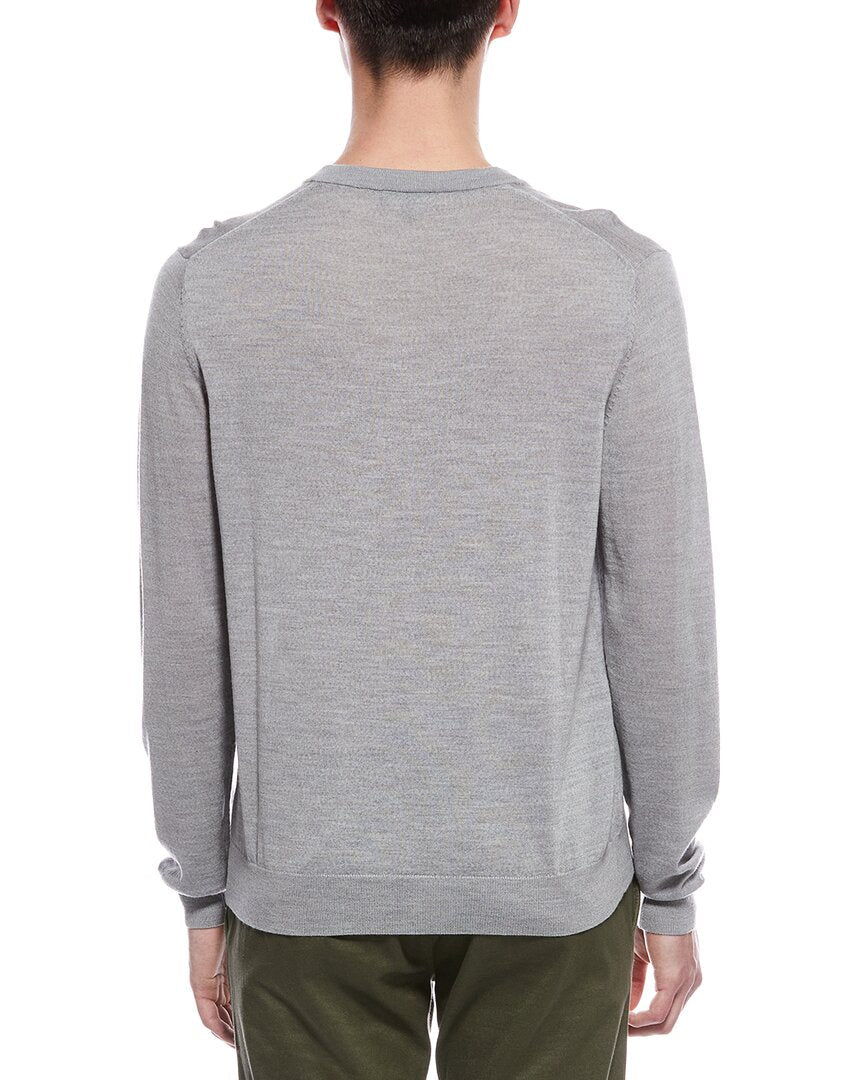 wool v-neck sweater