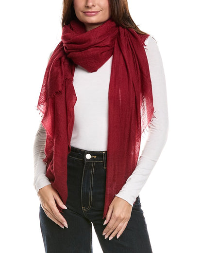 solid felted cashmere wrap