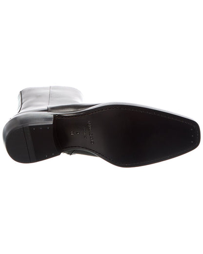 ferragamo leather boot