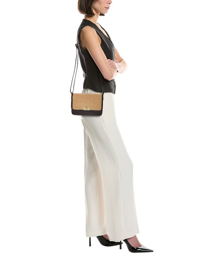 nina27 canvas & leather crossbody