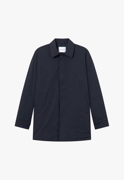 malcolm padded 2.0 coat in dark navy