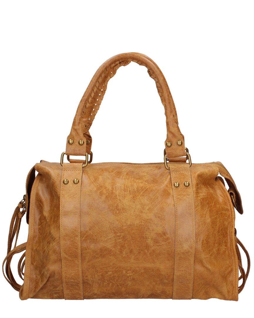 leather satchel