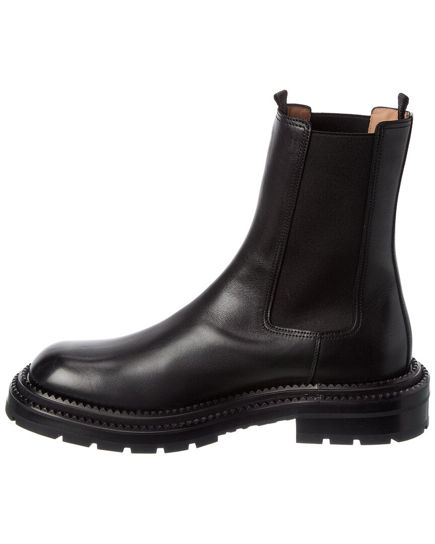 ferragamo hype leather boot