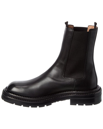 ferragamo hype leather boot