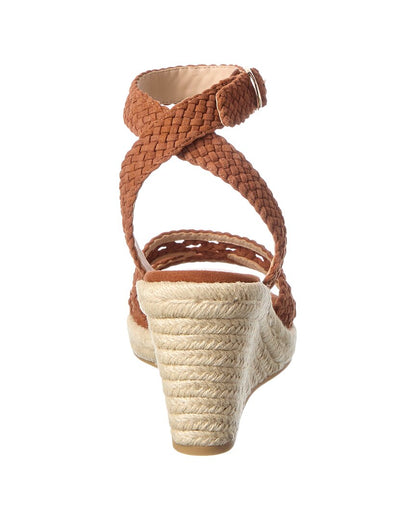 briar suede espadrille wedge