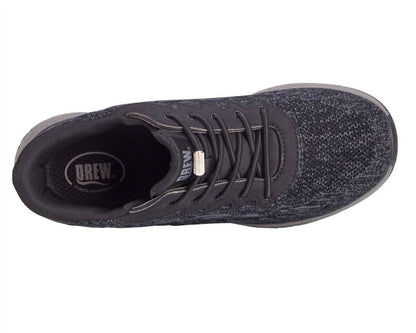 men's explore slip on sneakers in black mesh combo