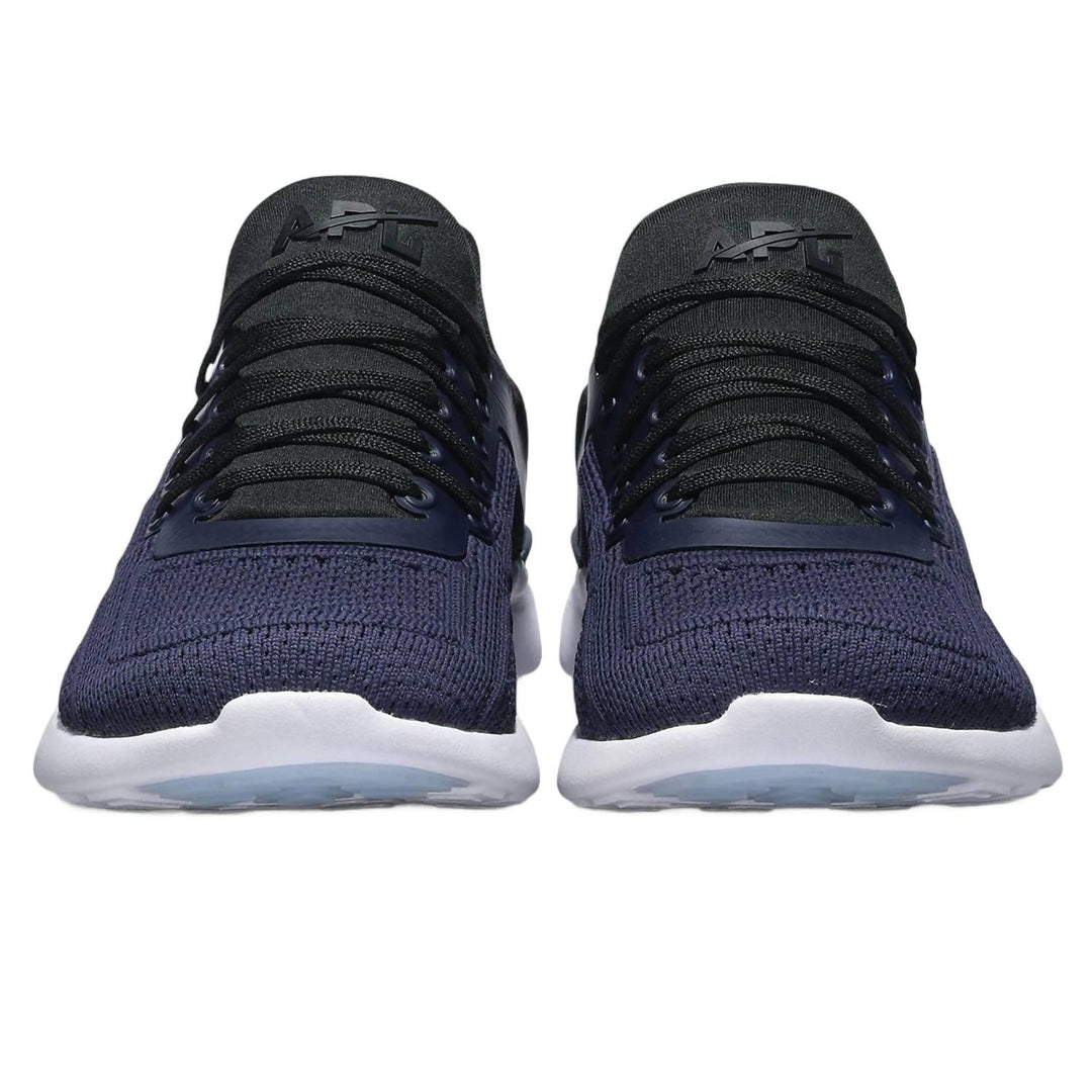 men's techloom tracer training shoes in black/navy/white