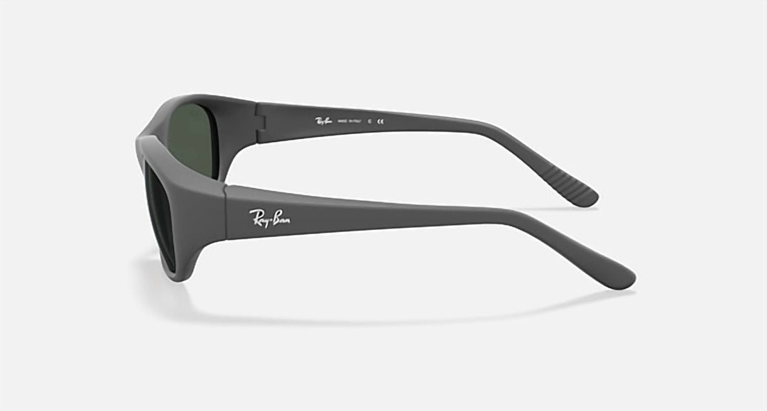men's daddy-o sunglasses in matte rubber black