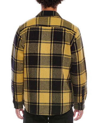 wool-blend shirt jacket