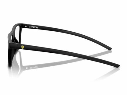 men's fz 8001u eyeglasses in black matte