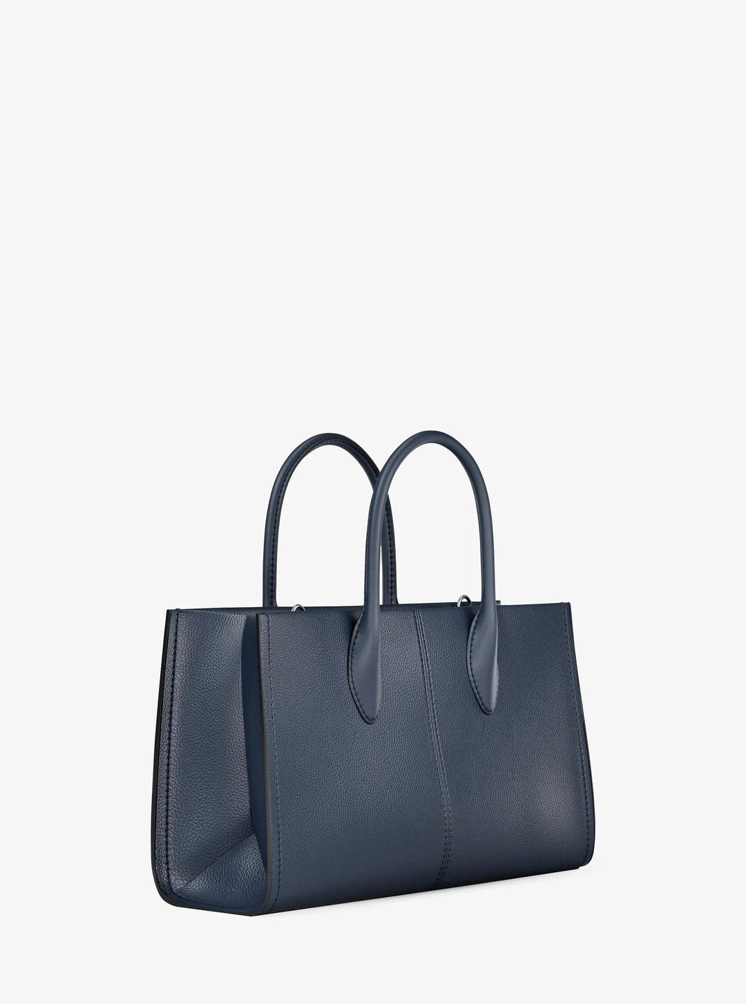 mirella medium pebbled leather satchel