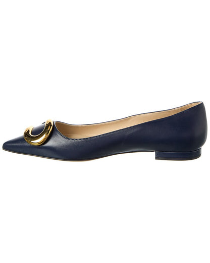 harper leather flat