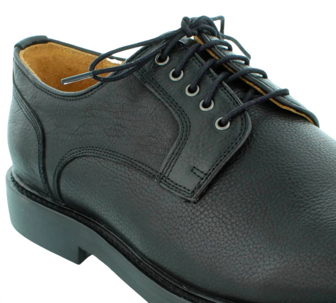 men's alpha lace-up dress shoe in black