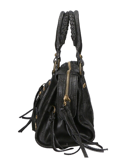 suede satchel